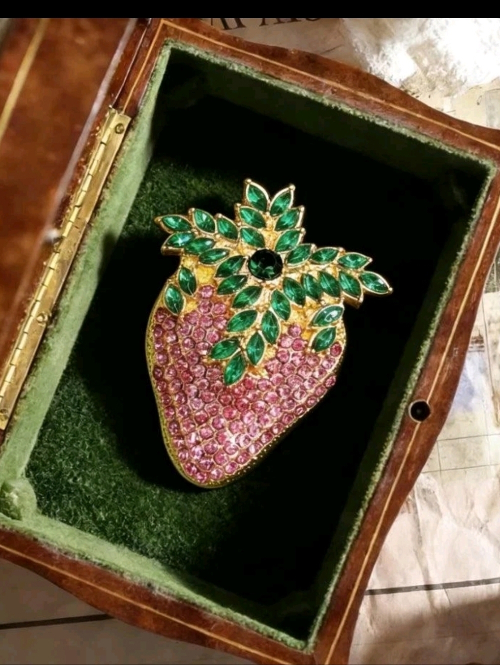 VQ Strawberry Brooch
